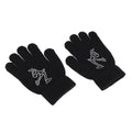ATORSE 2xGirls Women Kids Ice Skating Gloves Magic Stretch Glove Black L