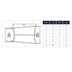 Oceansouth T-Top Extension (Size 6) 8 Ft Length X 7 Ft Width - Black Shades Sun Shade Canvas Boat Bulk Fishing Accessories Cover