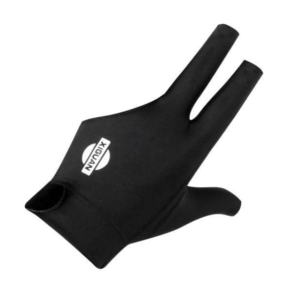 Merishopp 2X3Finger Professional Elastic Left Hand Snooker Pool Billiard Glove Black| Sports Equipment | Outdoor Sports Gear |