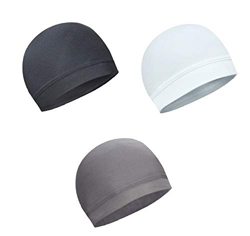 Paropkar Cotton Blend Skull Cap Helmet Liner & Running Beanie Hat  Thermal Athletic Cycling & Ski Head Caps For Men Women  Fit