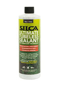 SILCA Ultimate Tubeless 16oz Tire Sealant for Bicyles with Fiber Foam Technology (16 Ounces Latex Sealant with Carbon)