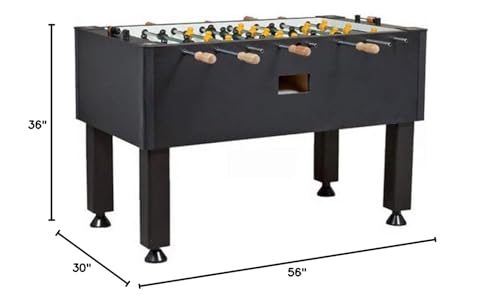 Tornado Classic Foosball Table - Commercial Tournament Quality Table Soccer Game For The Home