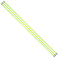 Gosports Golf Alignment Training Sticks 3 Pack - 48 Inch Golf Alignment Aid Practice Rods