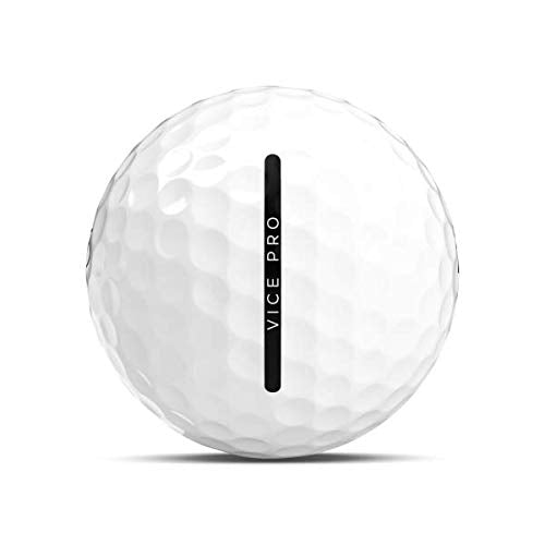Vice Golf Pro Golf Balls, White