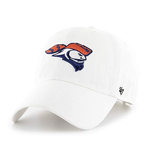 NCAA Carroll Pioneers Mens 47 Clean Up Adjustable Hat47 Clean Up Adjustable Hat, White, One Size