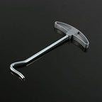 Peg Puller Extractor, Tent Peg Nail Puller Tool, Steel Awning Stakes Hooks Remover Lifter For Camping