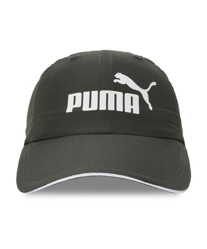 Puma UnisexS Baseball Cap (2430804_Forest NightWhite_Free Size)