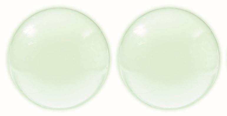 BBG Set of 2 Replacement Glow in the Dark Standard Size Foosballs - to Use with Most Home Foosball Tables!