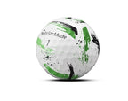 Taylormade Golf Speedsoft Ink Golf Balls Green One Dozen