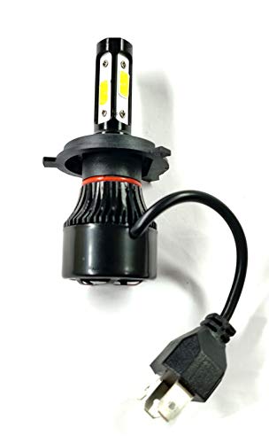 A2D? 2504. 12V / 36W 4CSided Led Full Cobe H4 / Hs1 Bike Led Headlight Bulb Replacement 6000K HighLow BeamWhite For Yamaha Sa