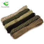 7-core 4mm umbrella rope polypropylene fiber multi-function mountaineering paratrooper traction rope life-saving equipment fixed safety umbrella rope