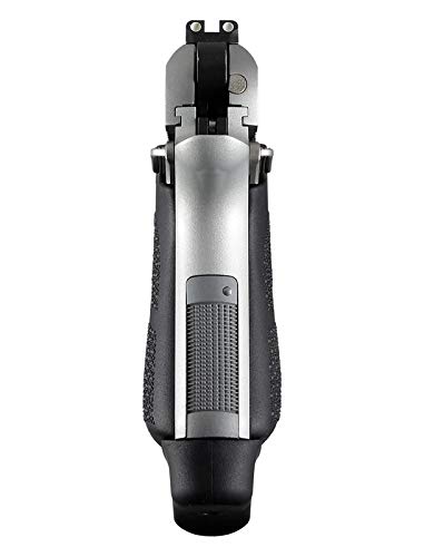 Hogue Overmolded Rubber Grip For Kimber Micro 9 (Ambi Safety) With Finger Grooves, Black - 39080