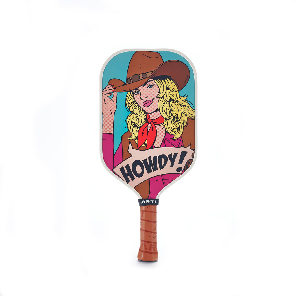 ARTI 16mm Carbon Fiber Kristen & Kristy "HOWDY" Paddle