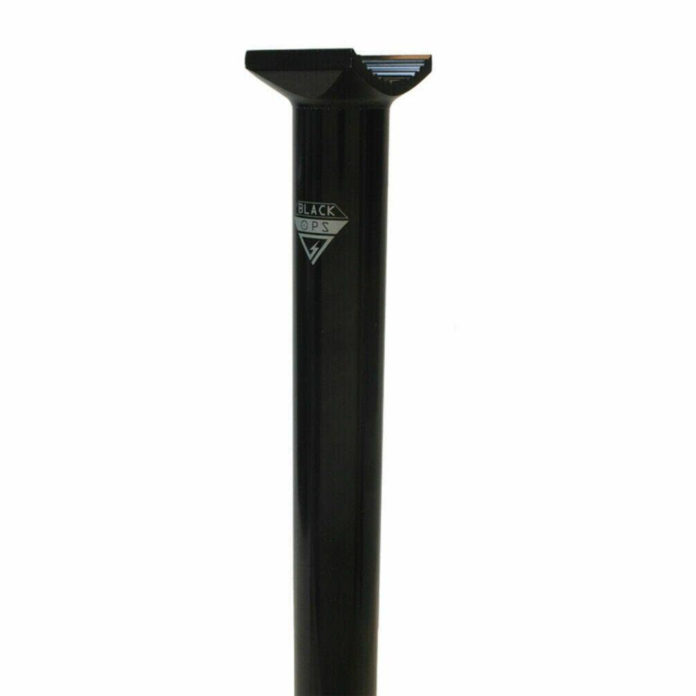 Black Ops Pivot Pro Bmx Seat Post, 25.4 X 350, Black