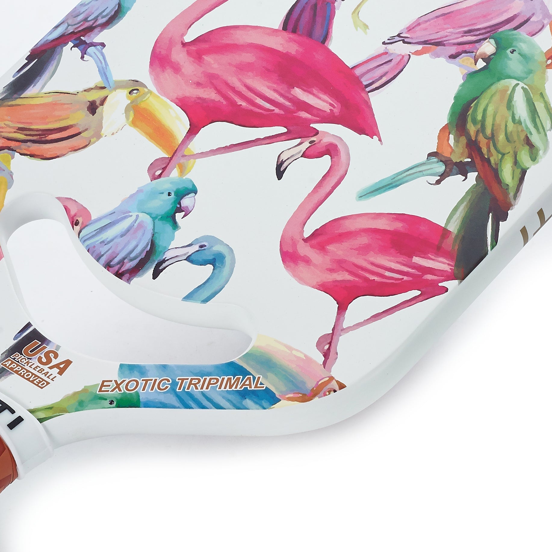 ARTI 16mm Carbon Fiber EXOTIC TRIPIMAL "Flamingo" Paddle