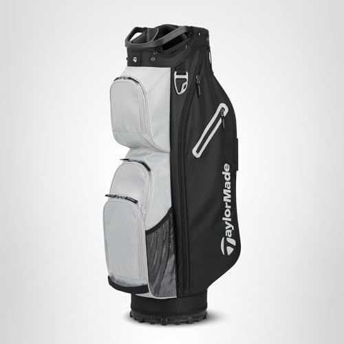 TaylorMade Golf 2023 Black/Gray Classic Cart Golf Bag