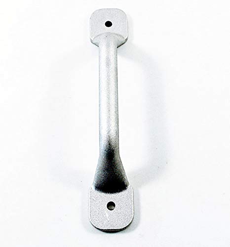 Isure Marine 2Pcs Boat Cleat Grab Rail Handles Aluminum Fishing Rowboat Duck Jon Boat Row Boat Transom Handles