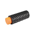 Massage Roller, Black and Orange, Textured Foam Roller for Muscle Recovery and Myofascial Release
