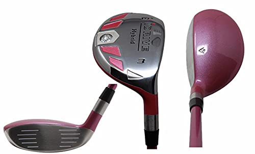 Senior Ladies Idrive Pink Golf Club #3 Hybrid 55+ Years Womens Right Handed New Utility Aseniora Flex Club