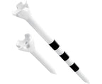 Maxfli Performance Series Low Resistance 3.25'' & 1.5'' White Golf Tees - 50 Pack