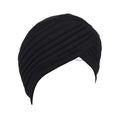 Bismaadh Instant Readymade Synthetic Turban For Men & Women Head Wrap Lightweight Cap Headwear Sikh Pagri (Black, Free Size)