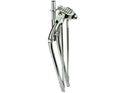 Lowrider 26'' Classic Spring Fork 1'' Chrome. Bike Fork, Bicycle Fork, Bike Fork Bicycle Fork, Beach Cruiser Fork, Stretch Cruis