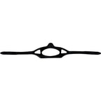 Cressi Silicone Strap - Black For Matrix/Penta/Occhio Plus Masks