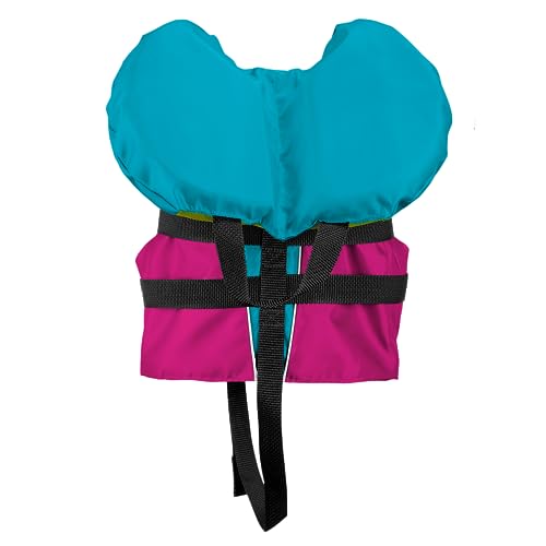 O'Neill Infant Superlite Uscg Life Vest,Turquoise/Berry/Lime:White,1Sz