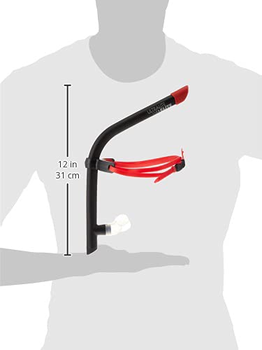 Tyr Ultrlite Snorkel Elite, Black, One Size
