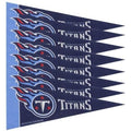Tennessee Titans Pennant Set Mini 8 Piece - Special Order