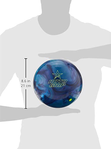 Roto Grip Rg163 15 Idol Pearl Bowling Ball, Royal/Amethyst, 15