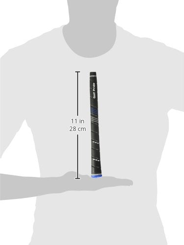 Golf Pride Cp2 Wrap Golf Grip, Standard, Black/Blue