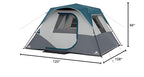 Ozark Trail 6 Person Instant Cabin Tent With Light