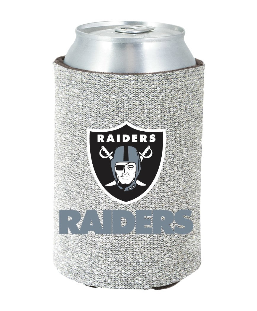 Las Vegas Raiders Kolder Kaddy Can Holder Glitter Black
