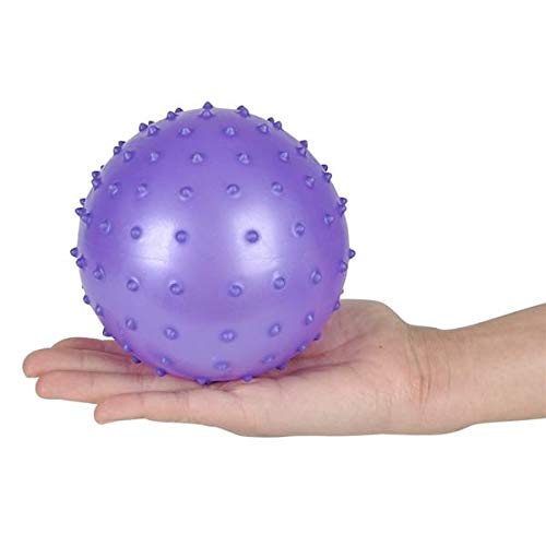 Rhode Island Novelty 5 Inch Knobby Ball Deflated, 10 Assorted Per Order