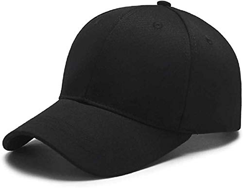 Bolax Mesh Snapback Baseball Cap For Hunting, Fishing, Outdoor Activities Black Cap Unisex Adjustable Strap (Free Size) (Black)