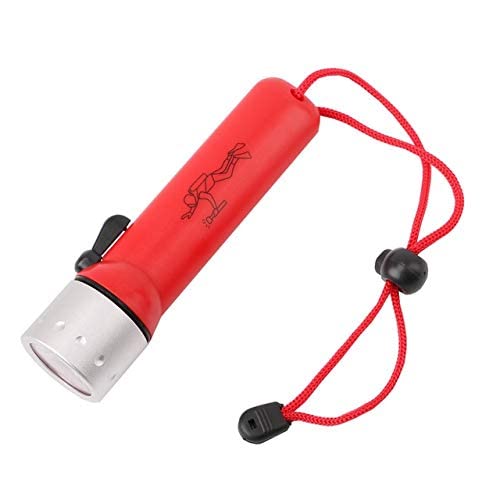 3Nh Red : 2000Lm Q5 Led Waterproof Diver Diving Underwater Flash Light Torch