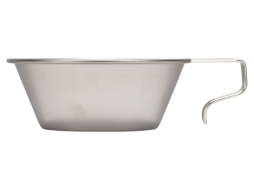 Snow Peak Titanium Sierra Cup - Lightweight Titanium Camping Cup With Measurement Lines - Durable Cookware Camping Supplies - Ki