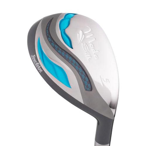 Tour Edge Moda Silk Womens Golf Set-Black-Lt Blue-Rh, Regular (Sjsrgl11.B)
