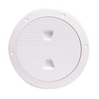 Beckson Dp62-W Screw-Out Deck Plate, White, 1 Count (Pack Of 1)
