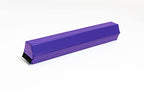 We Sell Mats - 6 Foot Pro Balance Beam - Vinyl Surface Folding Beam - Durable Gymnastics Beam - Purple