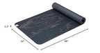 Gaiam Dry-Grip Yoga Mat - 5Mm Thick Non-Slip Exercise & Fitness Mat For Standard Or Hot Yoga, Pilates And Floor Workouts - Cushi