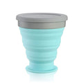 Spatlus Collapsible Cup, Rocontrip Silicone Travel Mug Leak Proof Coffee Folded Cup Gift Mug 200 ML Capacity 100% Food Grade BPA