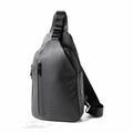 FITKICKS Hydrosport All Weather Sling Bag Unisex Crossbody Travel Hiking Chest Bag - Midnight Black