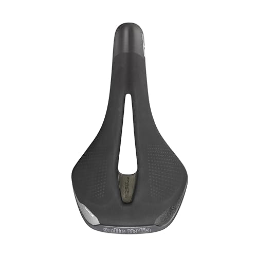 Selle Italia St 5 Flow, S, Road Bike Saddle - For Men And Women, Commuting, Fitness, City Biking 276 X 155Mm, 396G, Black/Hi-Viz