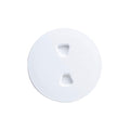 T-H Marine Dps-4-2-Dp Sure-Seal Screw Out Deck Plate - Polar White, 4''