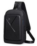 Arctic Hunter Sling Bag for Men Stylish Side Bag with USB Port Antitheft Waterresistant Shoulder Crossbody Bag for Upto 9.7in