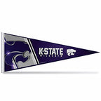 Rico Industries Ncaa Kansas State Wildcats - Ksu Primary 12'' X 30'' Felt Wall D  Cor Pennant - Great For Home/Bed Room/Man Cave