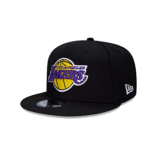 Nba Los Angeles Lakers Men'S 9Fifty Team Color Basic Snapback Cap, One Size, Black