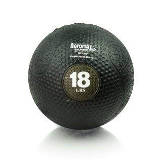 Eco-Wise Aeromat Extreme Elite Medicine Ball 18Lb, Olive